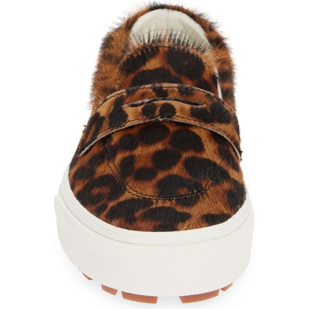 new Vans ☻︎ Calf Hair Slip On Sneaker ☻︎ Leopard - Picture 3 of 15